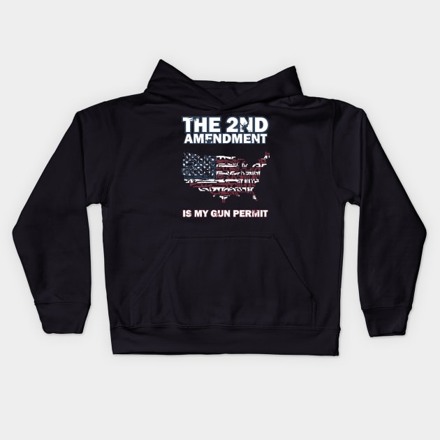 2nd Amendment Kids Hoodie by soaktrendingworld